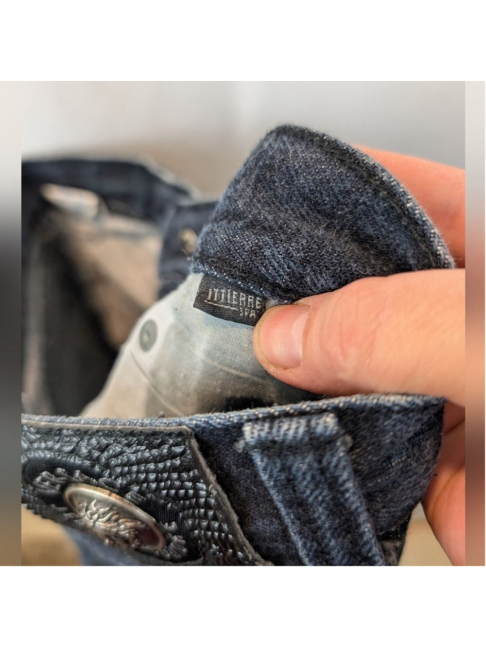Versace Jeans Couture vintage Men's Jeans Size 26(By Measurements) In VGUC - Picture 11 of 15